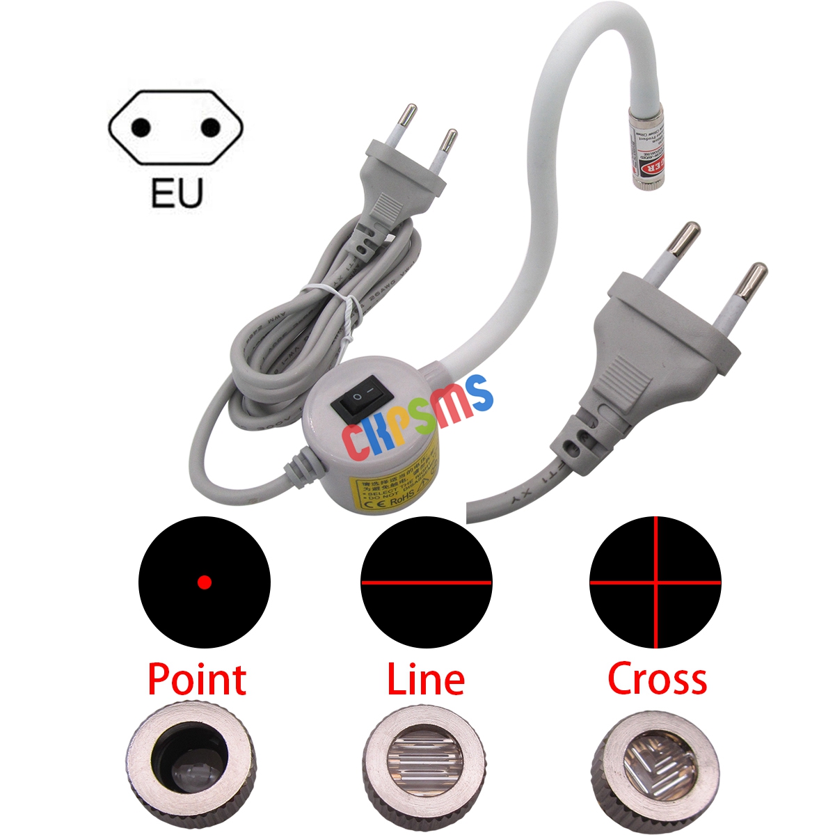 Industrial Use Of Laser - 220V-240V Enchufe EU, Línea, Cruz y