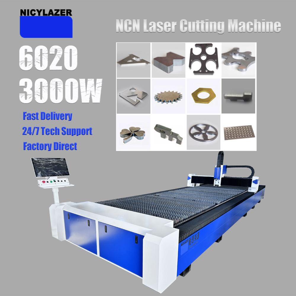 Industrial Laser Metal Cutter - Máquina de Corte Láser de Fibra