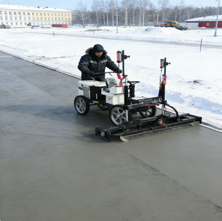 Industrial Use Of Laser - Equipo de Nivelación de Concreto con