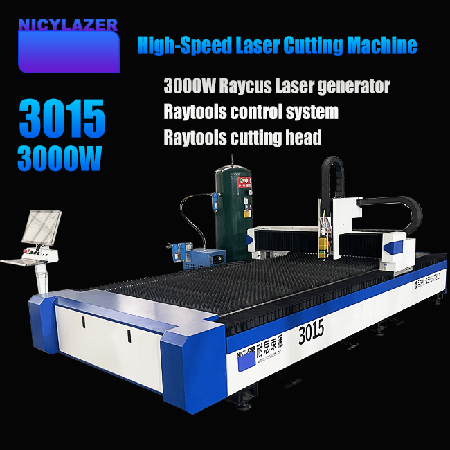 Industrial Laser Metal Cutter - Máquina de Corte Láser de Fibra
