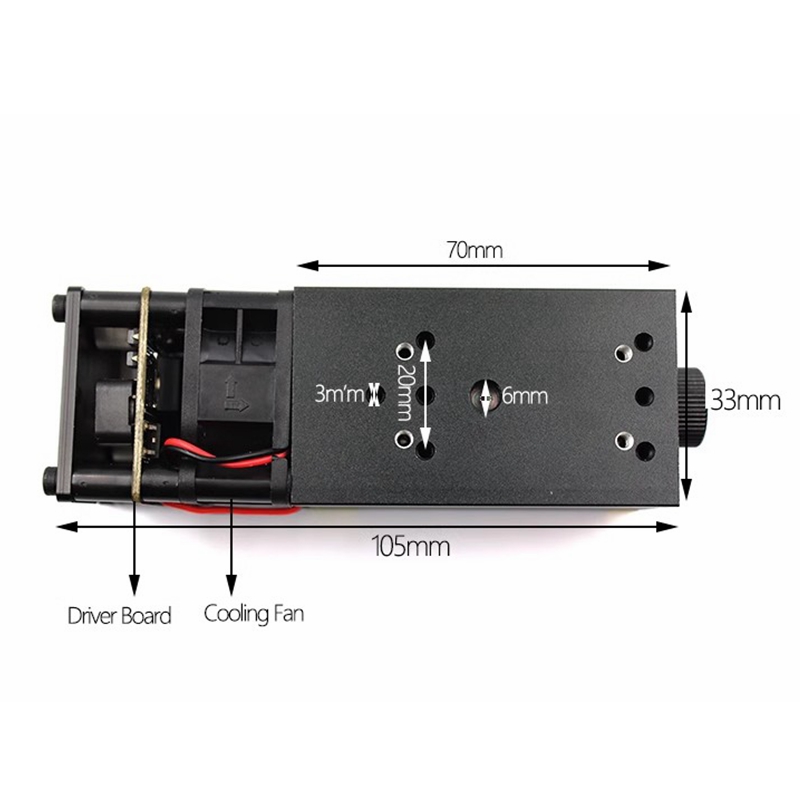 Módulo de Diodo Láser Infrarro - Diode Laser Module reseña y precio