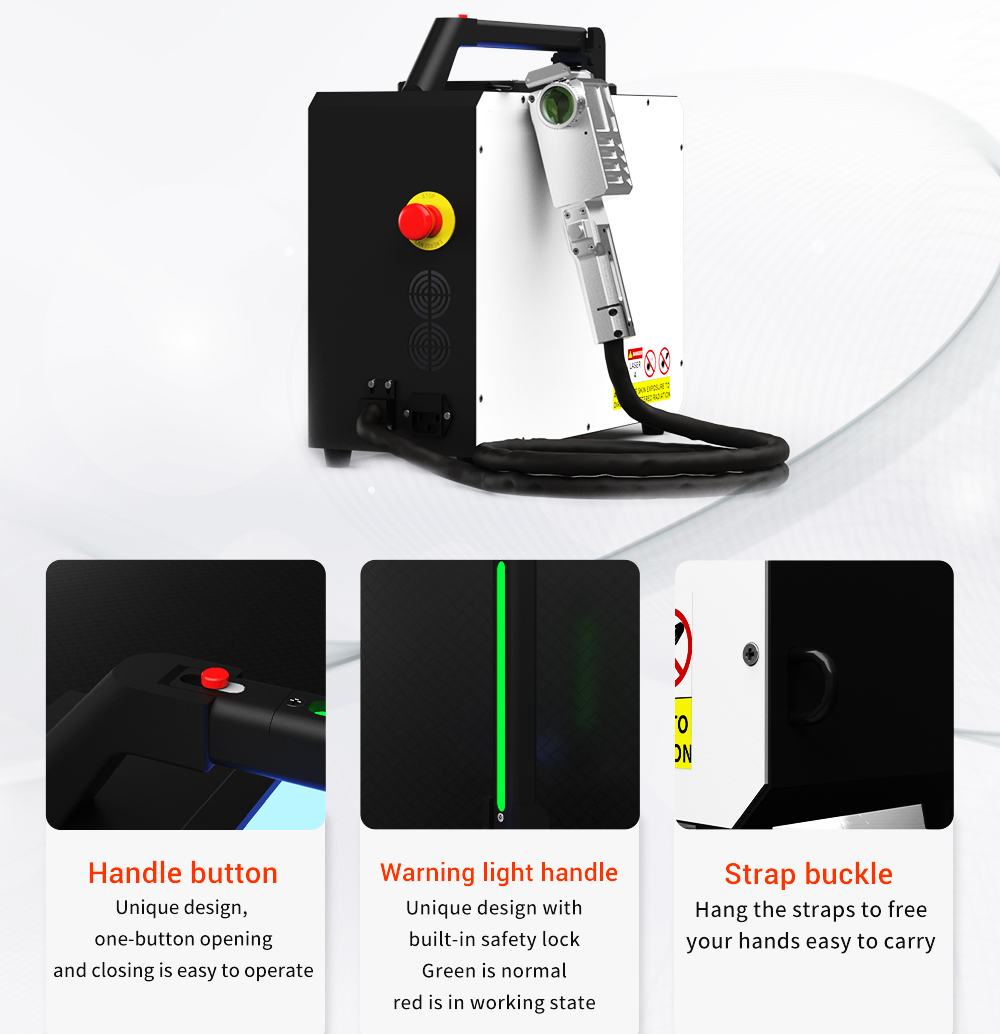 Nueva Máquina de Limpieza Láse - Portable Laser Rust Removal reseña y precio