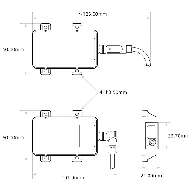 Módulo Sensor de Cinta Métrica - Industrial Use Of Laser reseña y precio