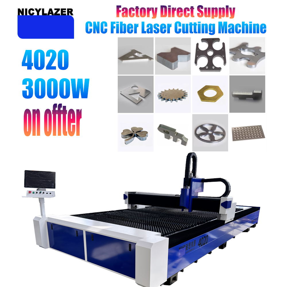 NICYLAZER CNC 3000W 4020 Máqui - Industrial Laser Cutters reseña y precio