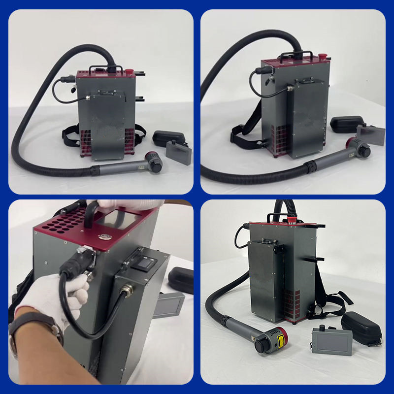 Mochila portátil tipo limpiado - Industrial Laser Machine Price reseña y precio