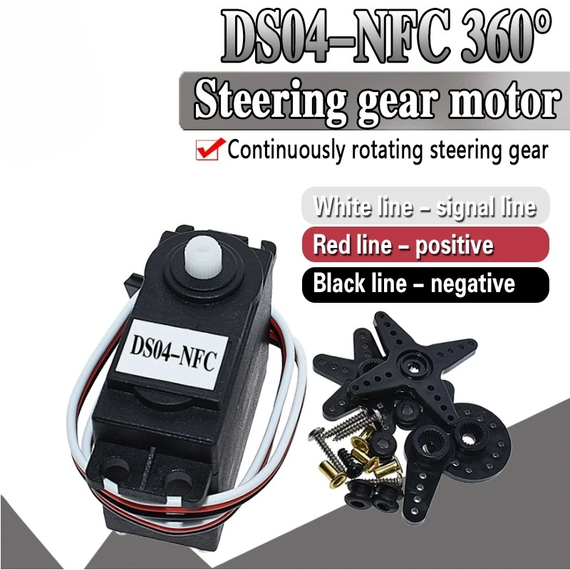 Servo de DS04-NFC Servos de ro - Servo Motor Cnc reseña y precio