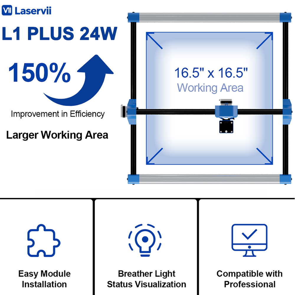 Grabador Láser Laservii L1 PLU - Industrial Handheld Laser Engraver reseña y precio